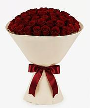 Букет 101 Бордовая роза Блэк Бакарра в Салавате