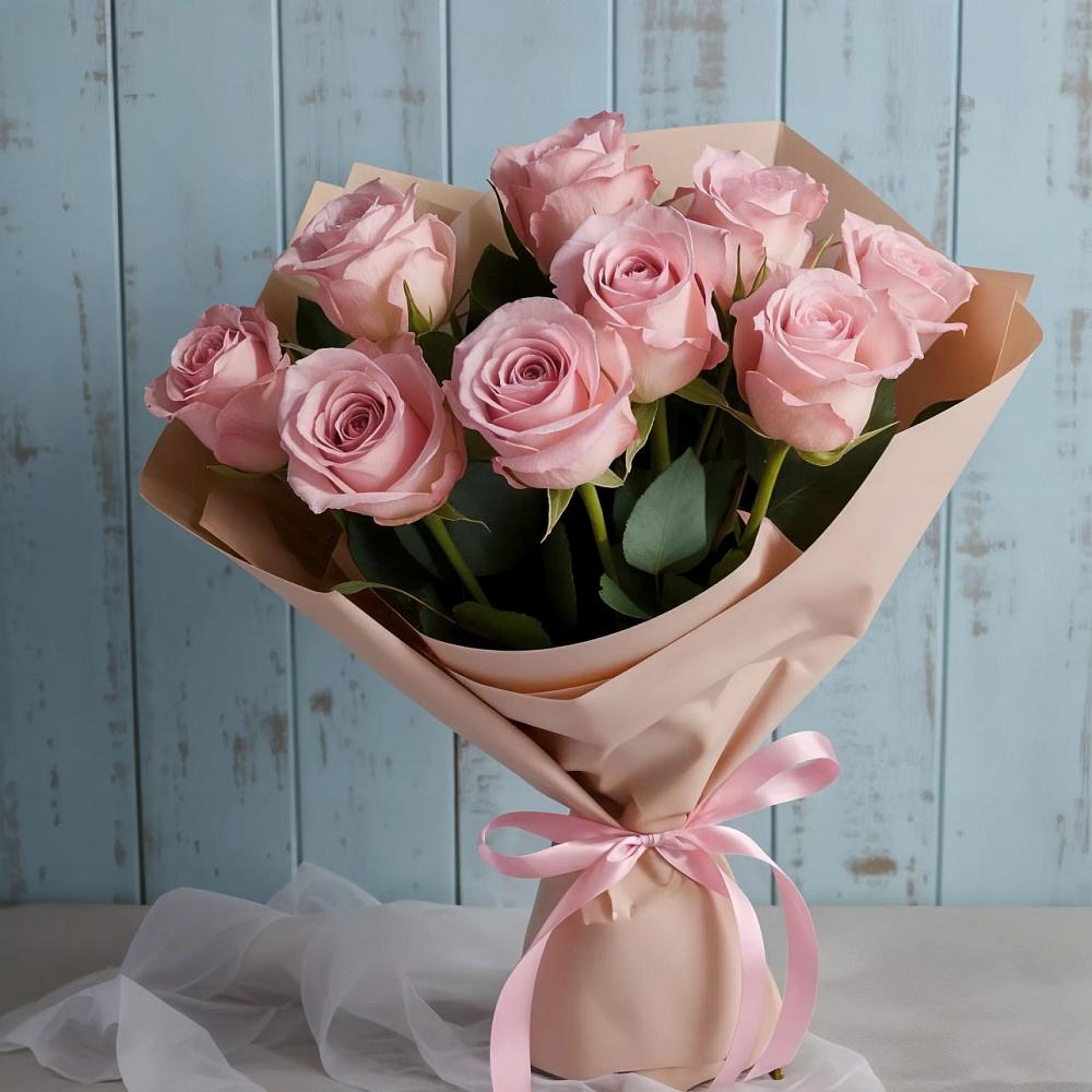 Букет цветов из: Розы в Салавате