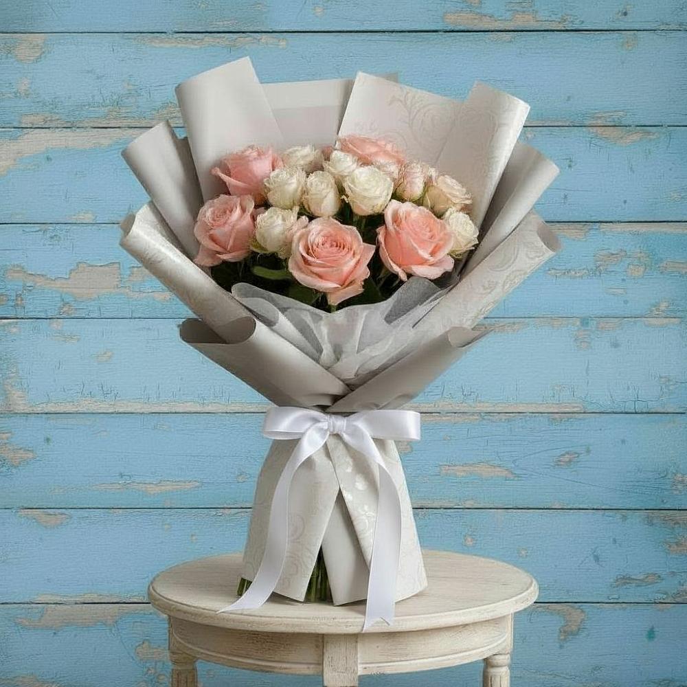 Букет цветов из: Розы в Салавате