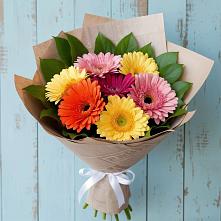 Букет цветов из:  Герберы #REPLACE_PRED# Салавате