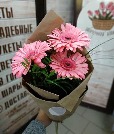 Букет цветов из: Герберы в Салавате