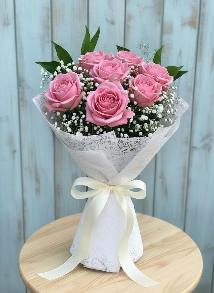 Букет цветов из: Розы в Салавате