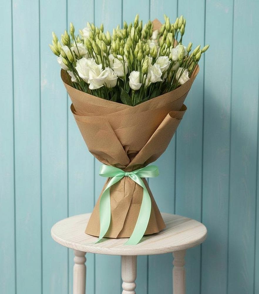 Букет цветов из: Лизиантусы в Салавате