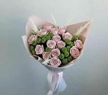 Букет цветов из:  Розы и Хризантемы #REPLACE_PRED# Салавате