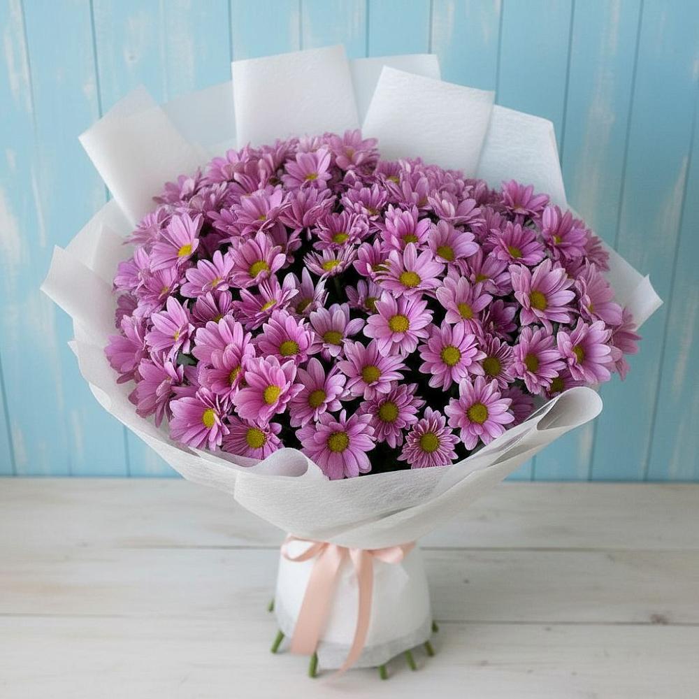 Букет цветов из: Хризантемы в Салавате