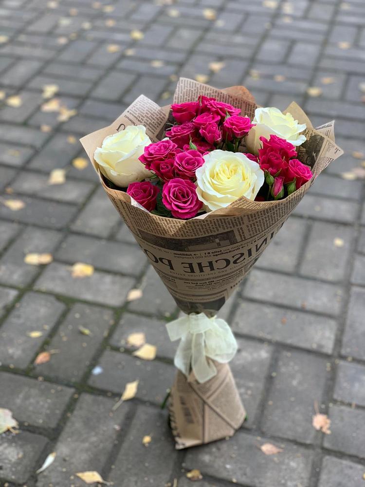 Букет цветов из: Розы в Салавате