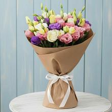 Букет цветов из:  Лизиантусы в Салавате